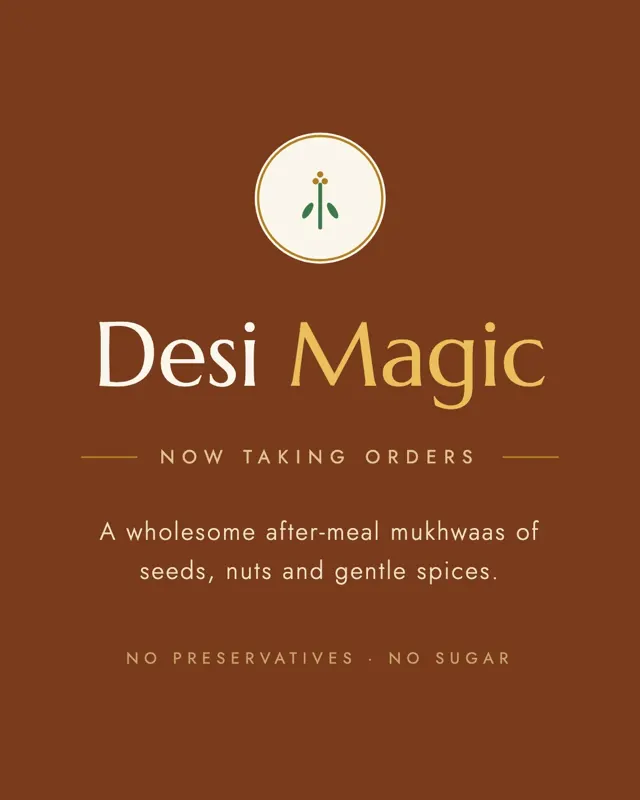 Instagram post: Welcome to Desi Magic