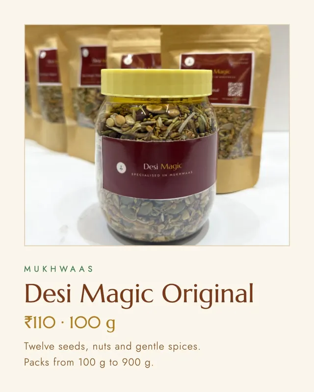 Instagram post: Meet the Desi Magic Original